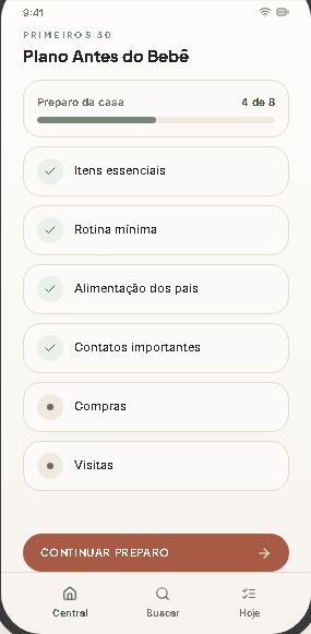 Tela demonstrativa do passo ENTENDER